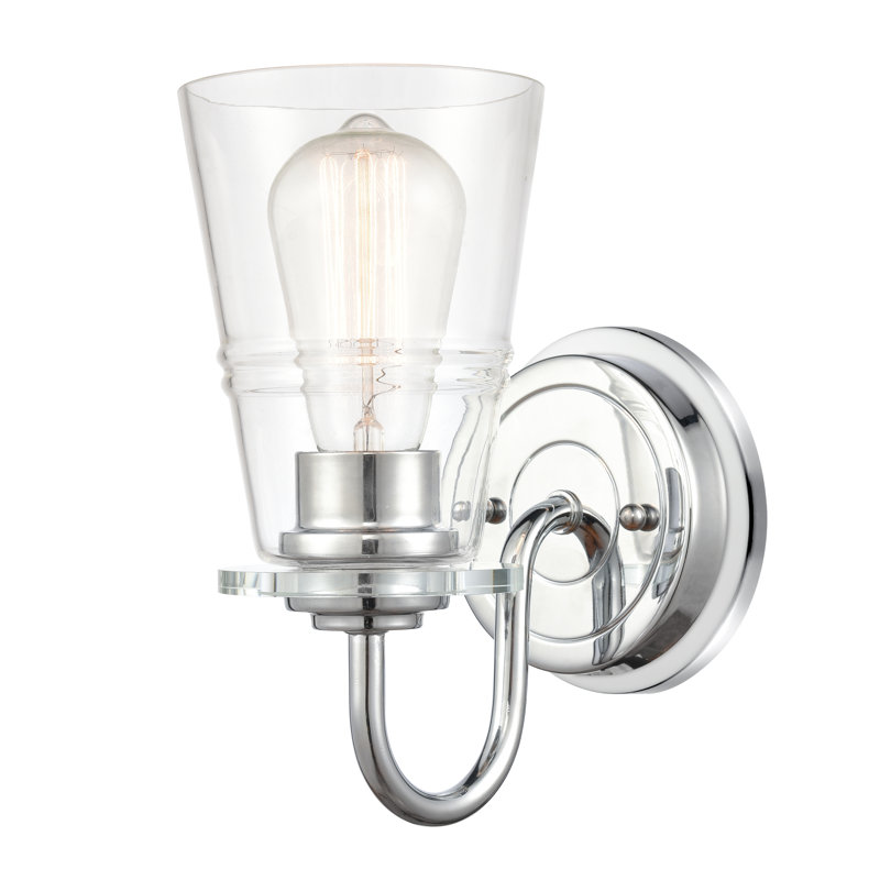 Hayman Dimmable Bath Sconce, LED, Polished Chrome