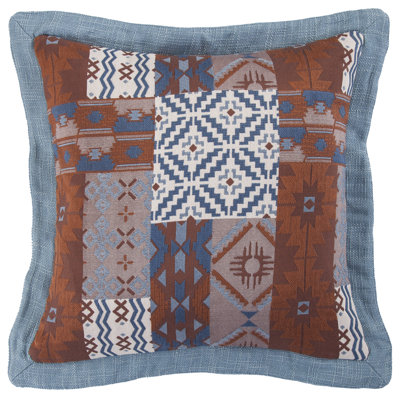 YUMA Linen Reversible Throw Pillow