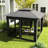 11' X Pop Up Canopy Gazebo, Outdoor Patio Shelter With Removable Zipper Netting. Instant Tent For Backyard, Garden. Dark Gray. 114 Sq Ft Shade, Carry Bag Supplied Pop-Up Canopy, Gazebo Zippered Net.