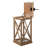 Wood and Metal Indoor and Outdoor Tabletop Lanterns (Set of 2)-544898223