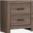 Brantford Barrel Oak 2-Drawer Nightstand-1669675972