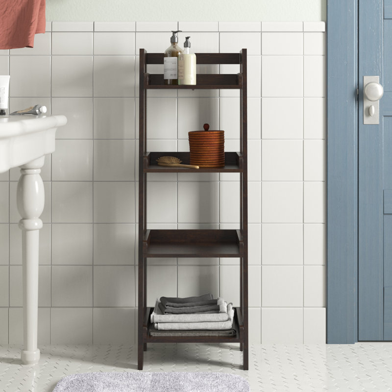 Burroughs Bathroom Shelves, Espresso