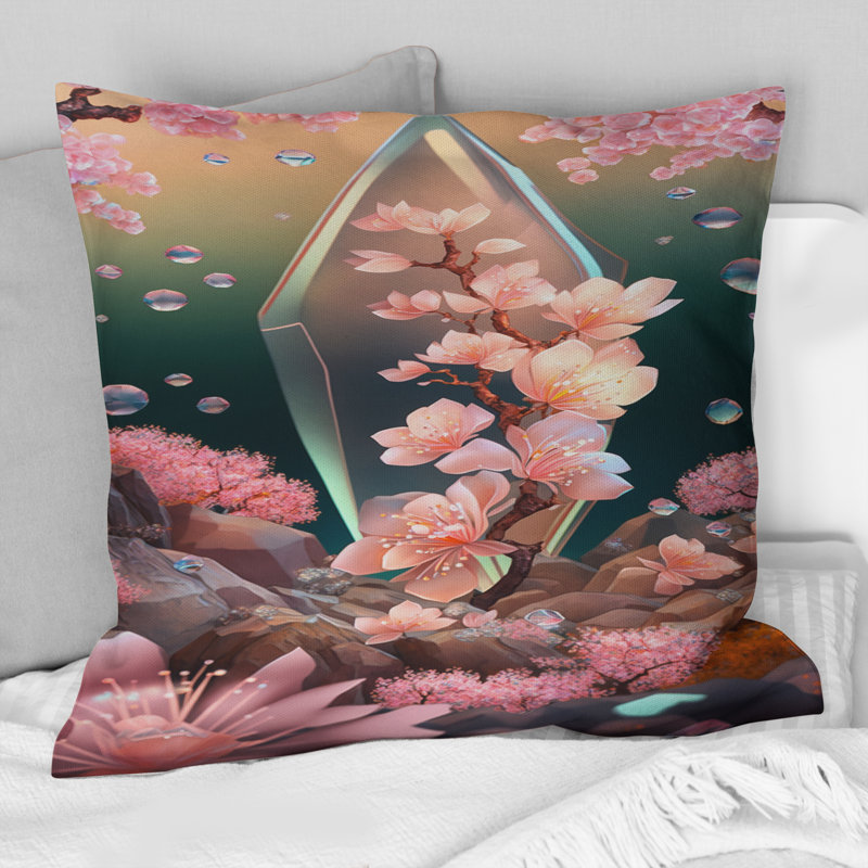 Coussin Cherry Blossoms Tree II - Cherry