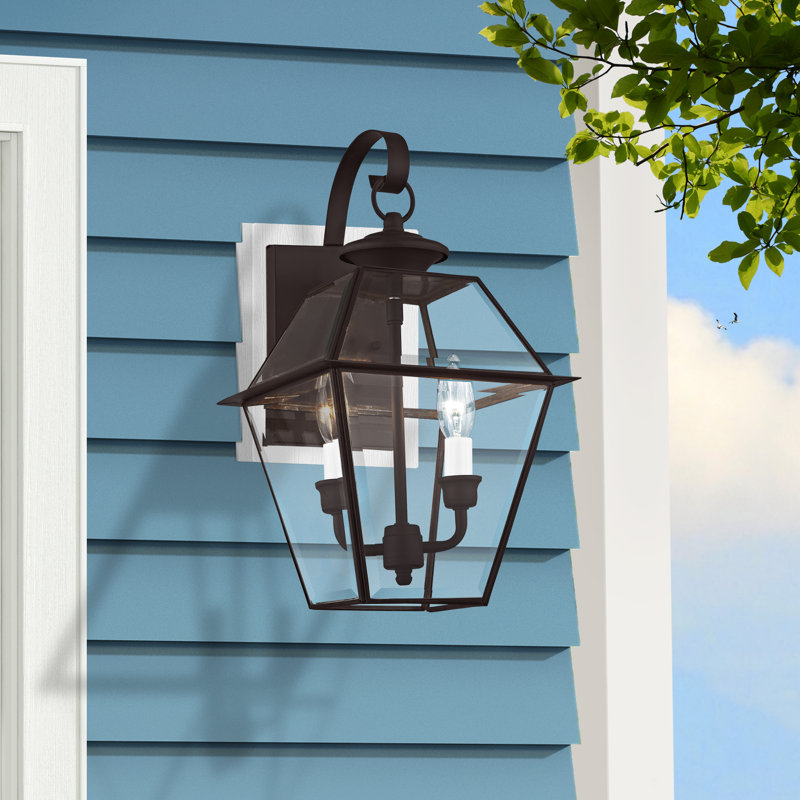 Boto Solid Brass Wall Light, Bronze