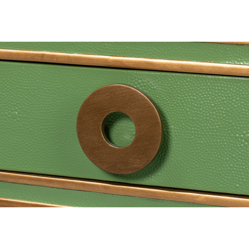 Shagreen Writing Desk, Green