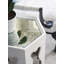 Villa Blanca Glass End Table-1885984150