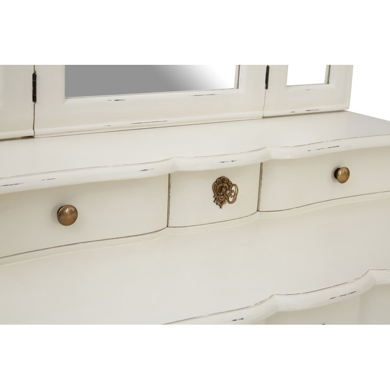 Aimee Dressing Table with Mirror