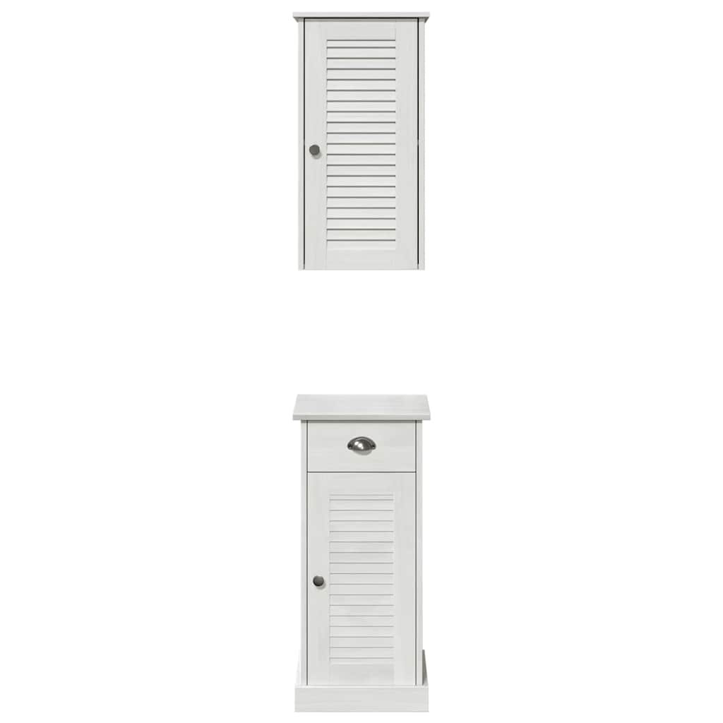 Bathroom Furniture Set With Drawer 2 Pcs