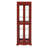 Lighted Glass Curio Display Cabinet-1866493527