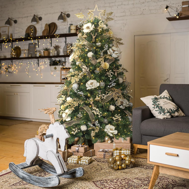 5.91' H Lighted Artificial Christmas Tree