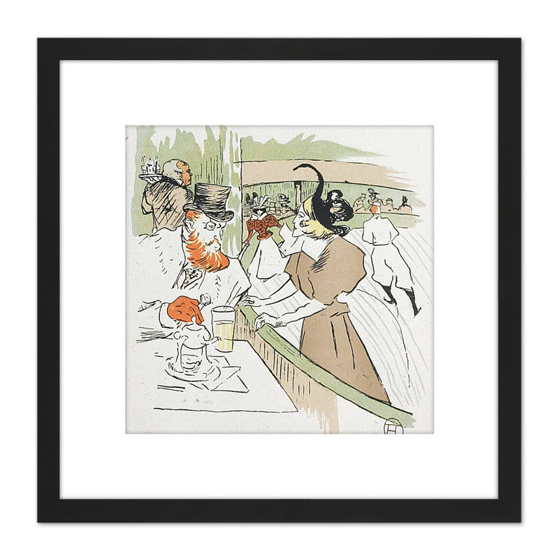 Professional Beauty by Henri De Toulouse-Lautrec - Single Picture Frame Painting