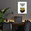 «Balance 2 Bg» par Moira Hershey, art mural en verre acrylique-913044955