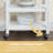 Michelle 4 Tier Butcher Block Kitchen Cart with Drawer and Wine Rack-1884485371