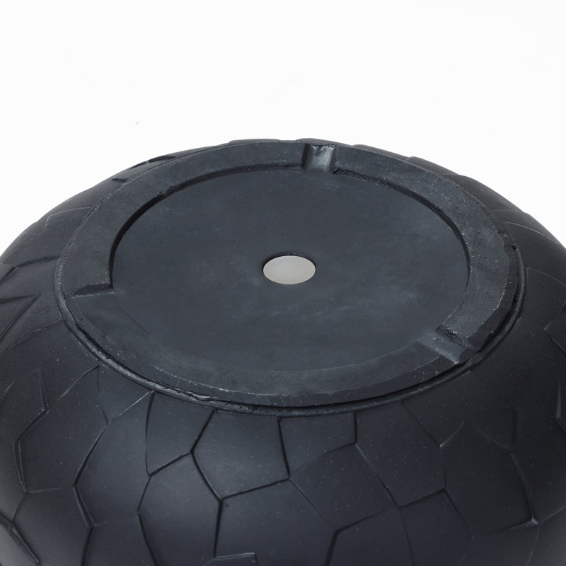 Jardinière ronde noire Beehive, H 8,46 po x l 17,52 po x P 17,52 po