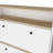 Shoe Rack Dublin, One Open Shelf, Two Extendable Cabinets