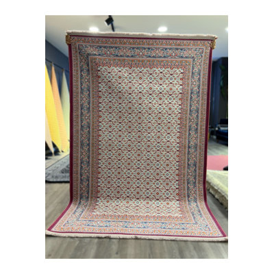 Vintage Multicolor Ethnic Distressed Machine Washable Rug