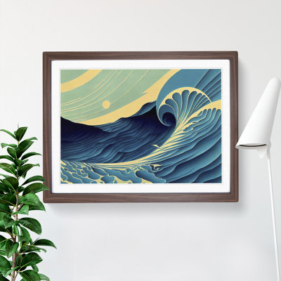 Art Deco Ocean Wave
