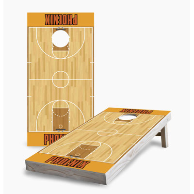 Ensemble de jeu de boules de maïs avec lumières DEL Phoenix Basketball