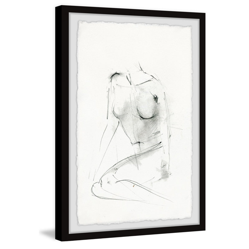 «Gorgeous», reproduction encadrée, H 18 po x l 12 po x P 1,5 po
