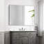 Miroir de salle de bain à DEL avec rétro-éclairage, multifonction, cendres-1234914166