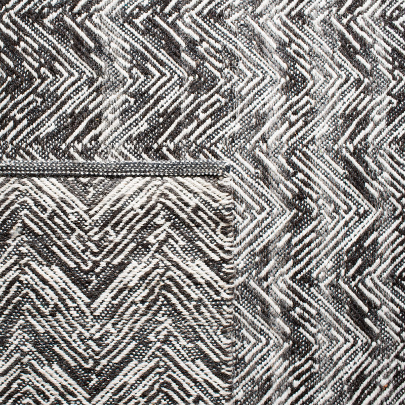 Tapis en laine tissé à la main Coburn Kilim, Rectangle 4 pi x 6 pi