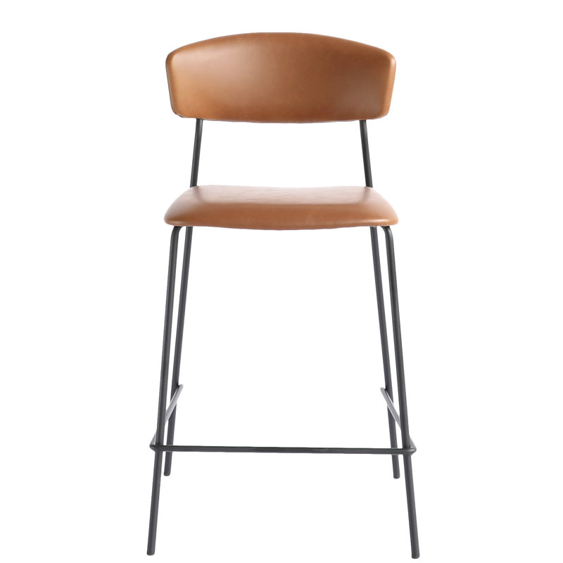 Bar & Counter Stool, Cognac, Counter Stool (26.5” Seat Height)