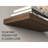31.5" Wide Floating Shelves Set Of 2, Shelves For Wall Decor For Bedroom, Bathroom Storage Shelves, Book Shelves For Living Room-658898393