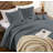 Reversible 3 Pieces Quilt Set - Soft Lightweight Bedspread-109868395-109868397