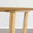 47'' Modern Round Solid Wood Dining Table with Cross-Leg Base-1070070215