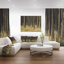 «Dark Fall Forest with Green Grass», reproduction de photo sur toile tendue-19240717