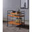 Serving Cart With Stemware Rack, Perfect For Entertaining And Enhancing Your Home Bar Experience.