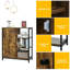Iron Square Accent Cabinet