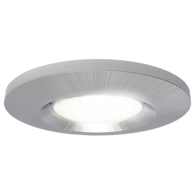 Fire-Rated Indoor Downlight (Satin Chrome) LED integrated Spotlight with IP65 Rating - 4L1/2003