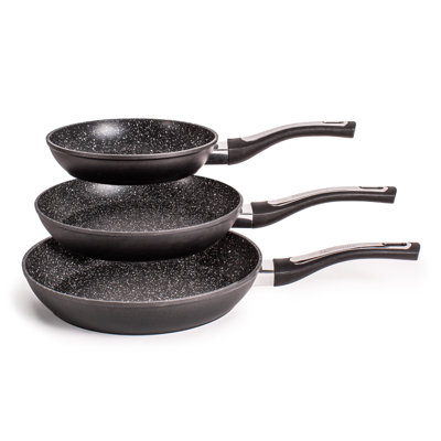 Ensemble de poêles à frire anodisées 3 pièces BergHOFF Essentials