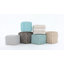 Sommer 18"W Handcrafted Cotton Square Pouf-967921874