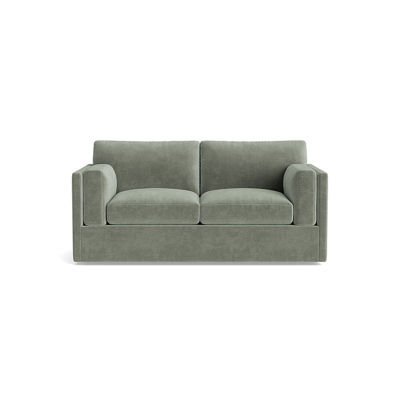 Fairfax Loveseat (70"), Velvet - Sage