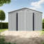 Large Sheds With Storage, Metal 10x12 Modern Backyard Garden Shed