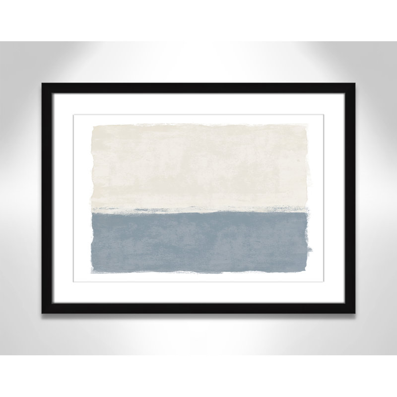 «Coastal Dreams II - Landscape Version Print» par Natalie Carpentieri, L 23 po x H 17 po, Imprimé mat, Noir satiné