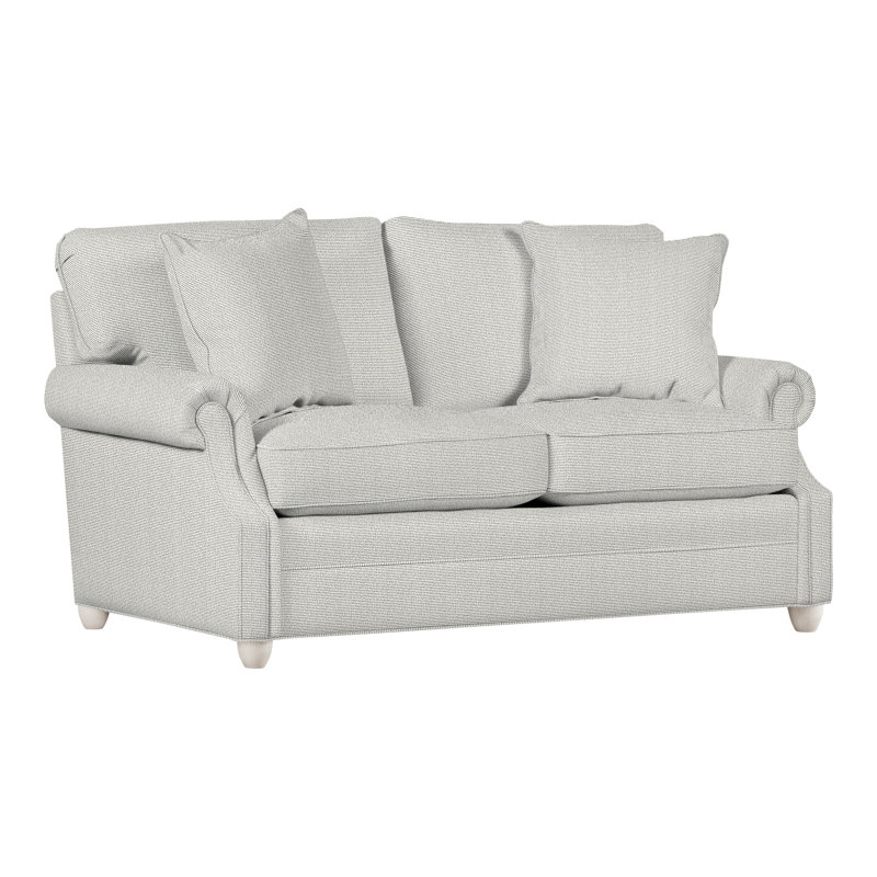 Gutherly Loveseat, Casa Blanca, Callaloo Cotton