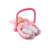 Doll Swing and Carrier in Pink Gingham