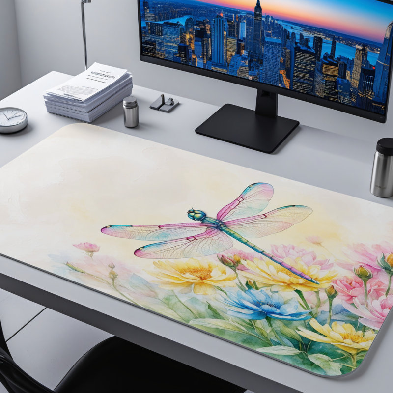Polyester Desk Pad, 31.5x15.5