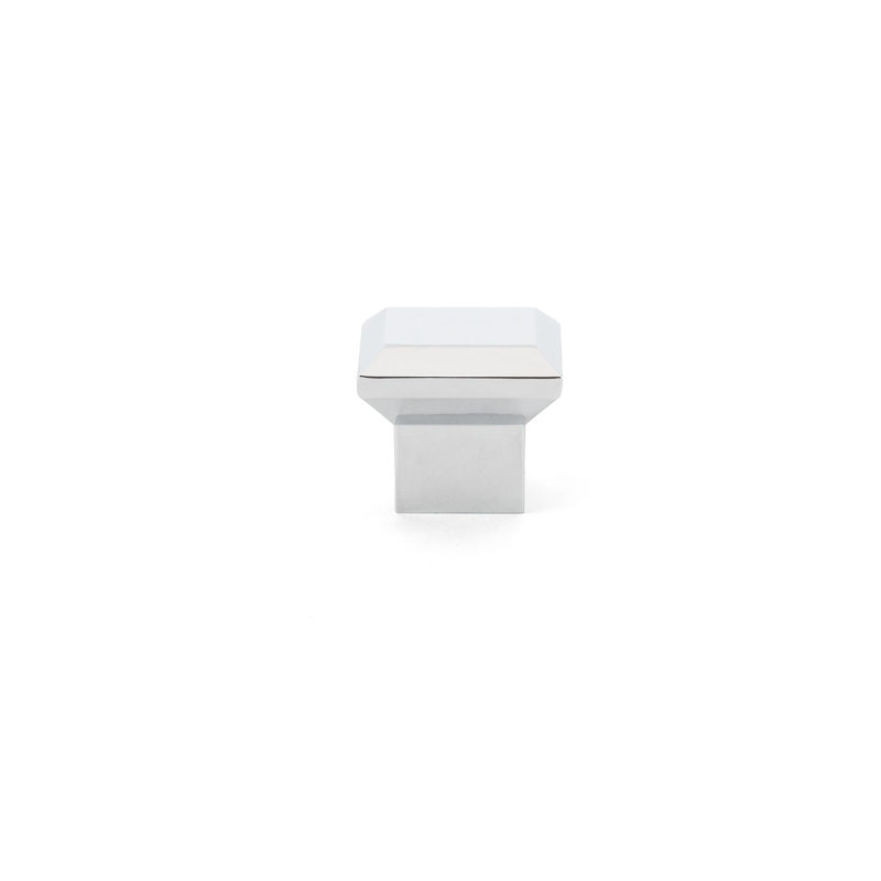 Bouton carré, Chrome