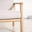Chaise d'extérieur 2 pièces en aluminium avec accoudoirs résistants à la chaleur et coussins moelleux