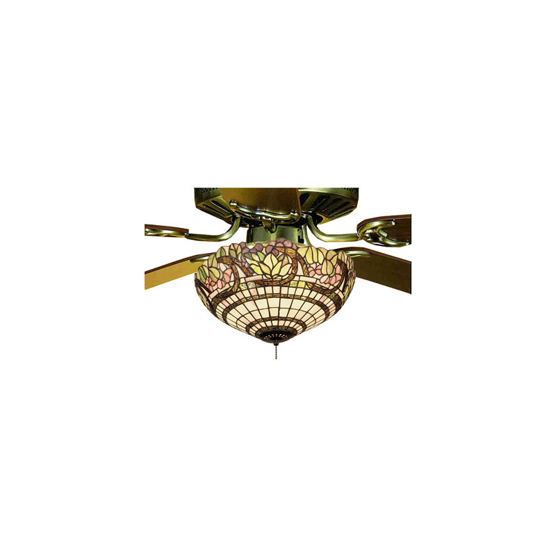 Handel Grapevine 3-Light Bowl Ceiling Fan Light Fixture