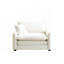 Chaise d'appoint rembourrée avec coussin Raiesha-120146197