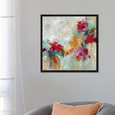 Spectrum Floral by Carol Robinson - Print on Canvas