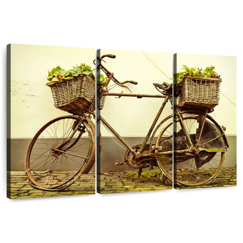 Rickety Bicycle, 28" H x 45" W