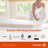 Dormeo RV Short King Cooling Mattress Topper, Octaspring® Technology for Optimal Back Support, Medium Firmness-153114499