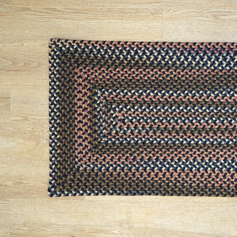 Tapis géométrique tissé à la machine rectangulaire en polypropylène / nylon bleu / rose / vert Cabhan, Rectangle 2 pi x 4 pi