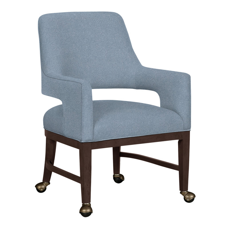 Chaise avec accoudoirs Josie Grande, Tabac, Perigold Banks Storm